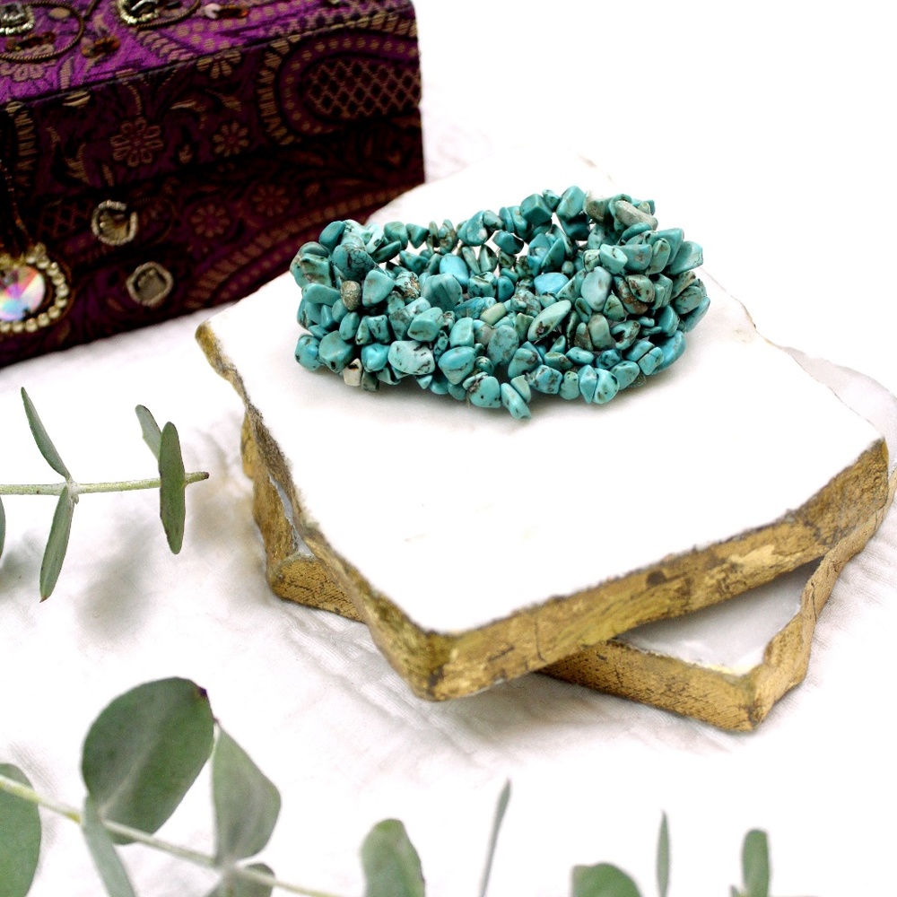 Stretch Turquoise Bracelet